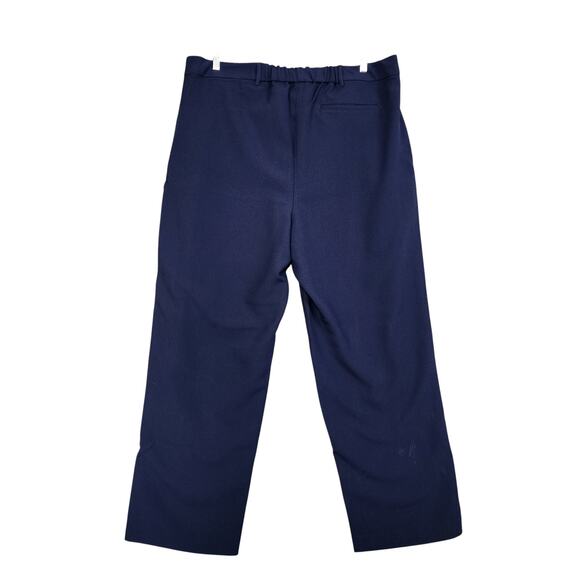 Old Navy Womens Extra High Rise Taylor Wide Leg Trouser Pants Size XXL Tall Navy - Picture 6 of 14